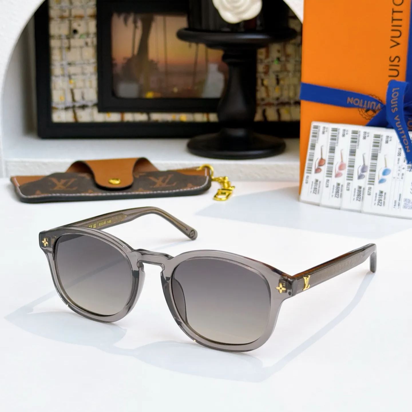 High-quality 5-color stylish round sunglasses