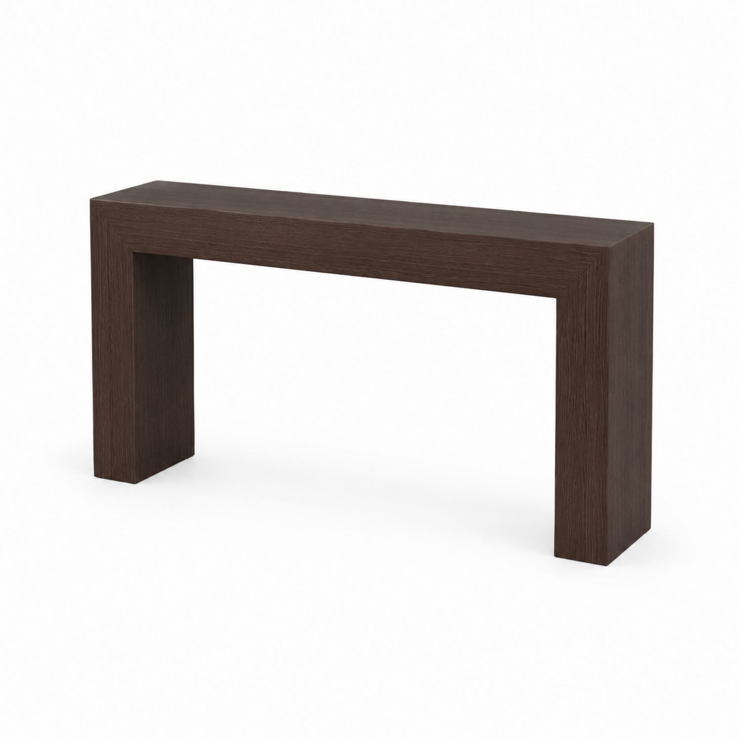 Tavolo Consolle in Legno Marrone-Velrivar