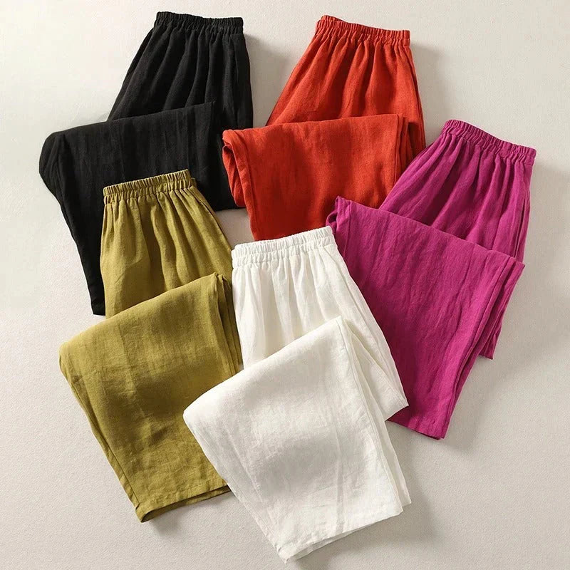 Ellie™ Lightweight Linen Pants