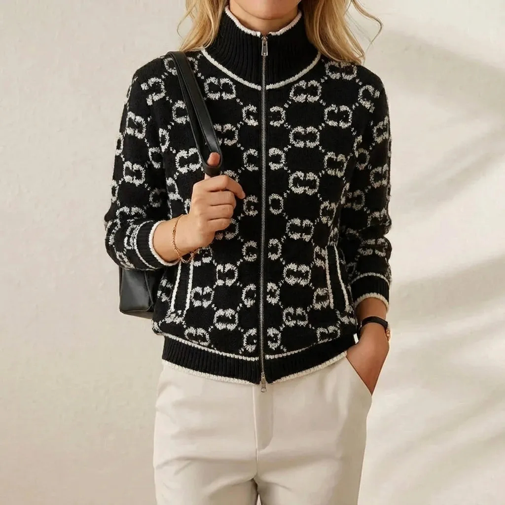 🔥Final Clearance Sale🔥Cashmere-Soft Cotton Mock Neck Sweater