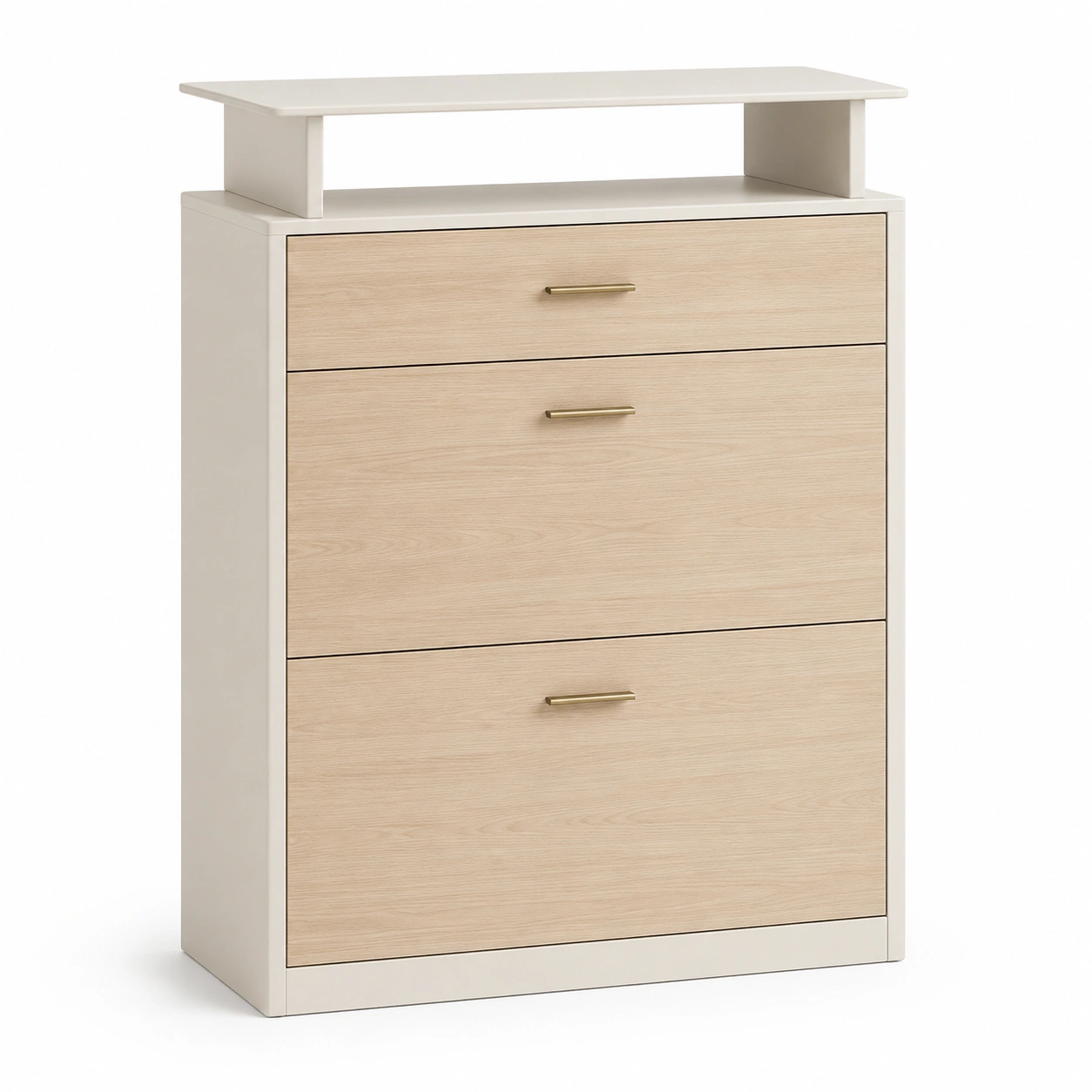 Zapatero de tres puertas abatibles-ValdoraLiving