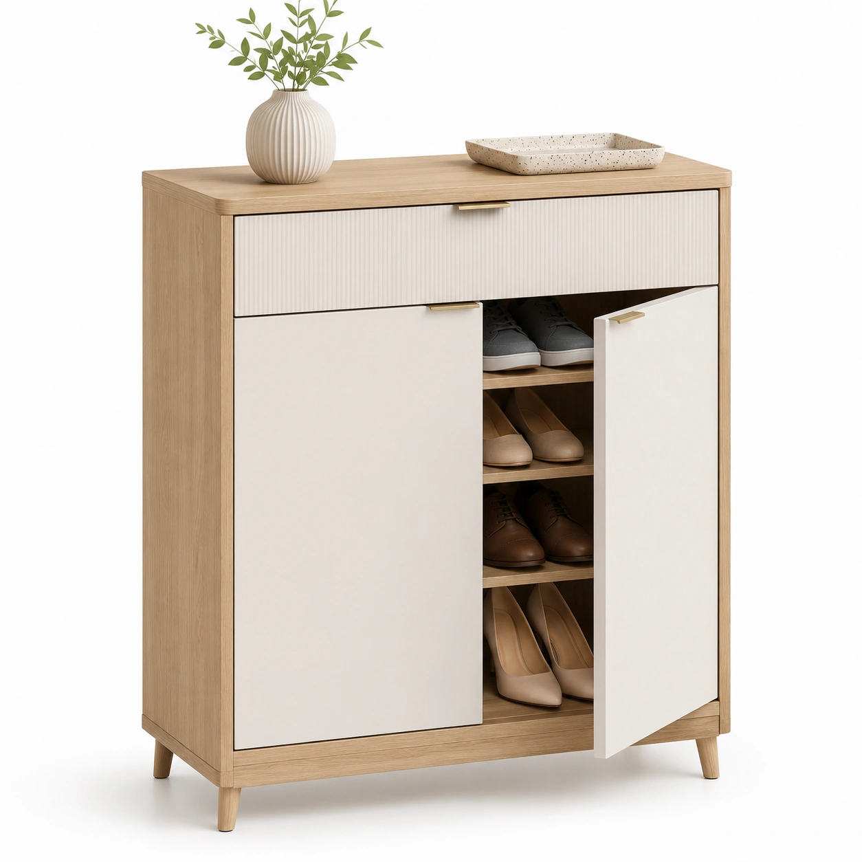 Zapatero de dos puertas-ValdoraLiving