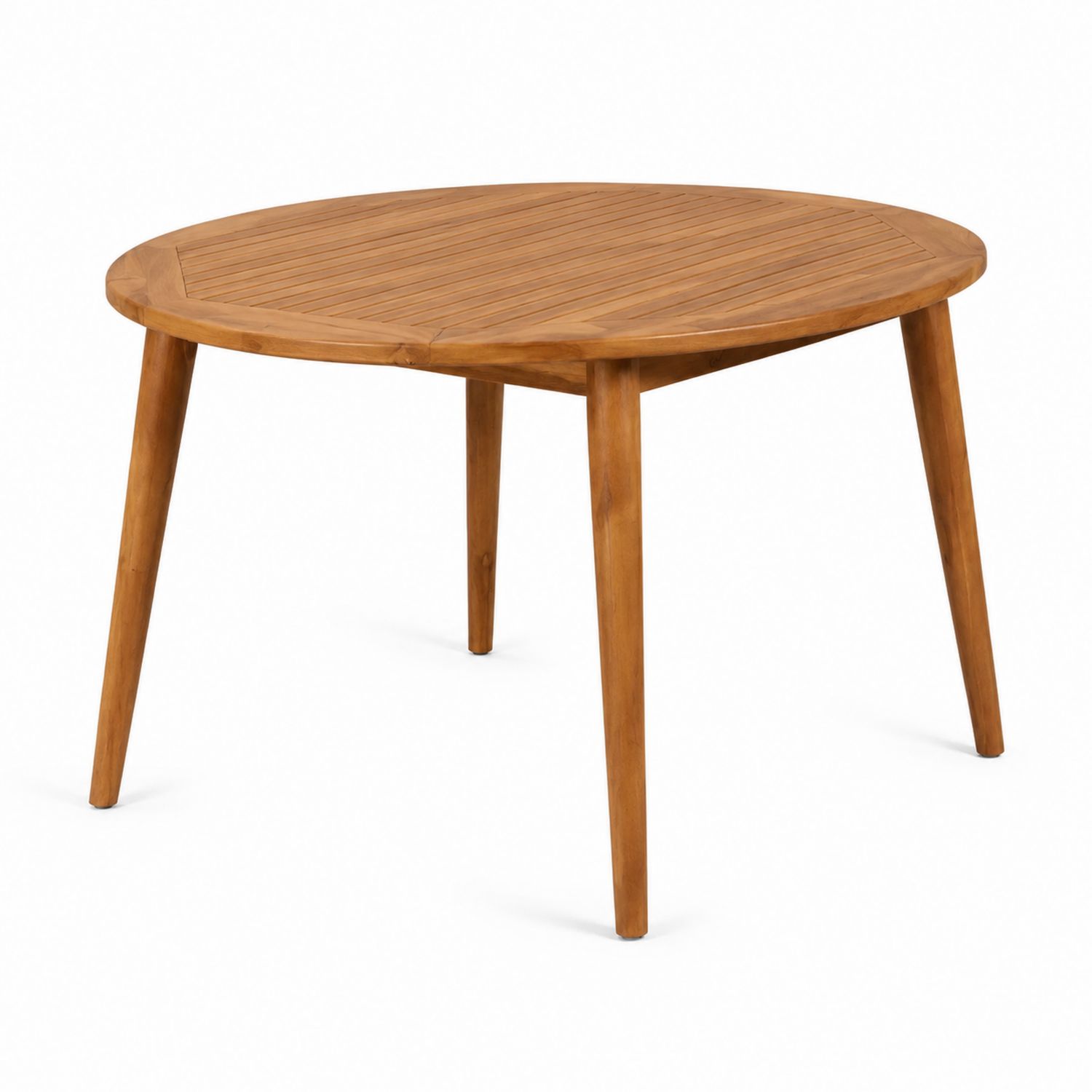Tavolo rotondo in legno di teak ø120 cm