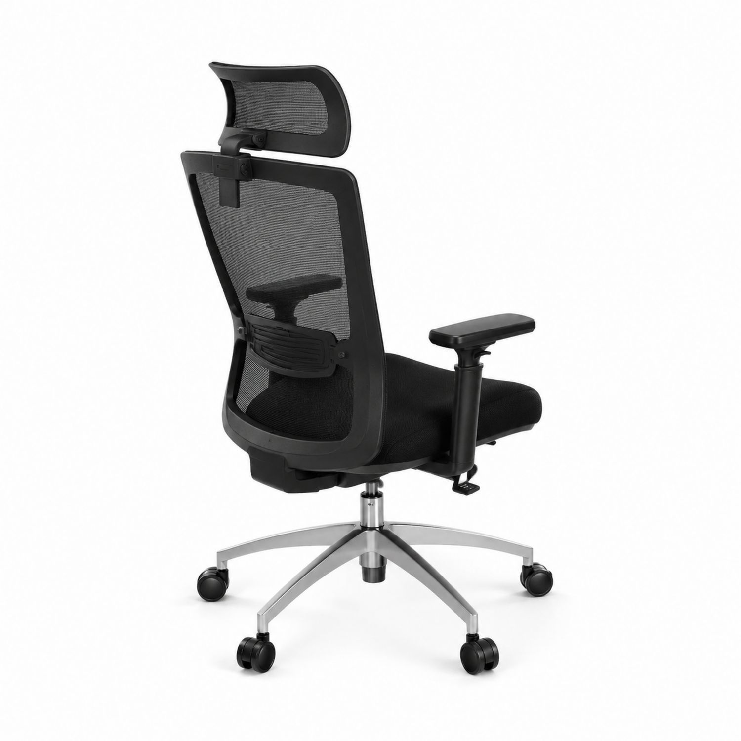 Sedia in Rete Regolabile con Base in Metallo