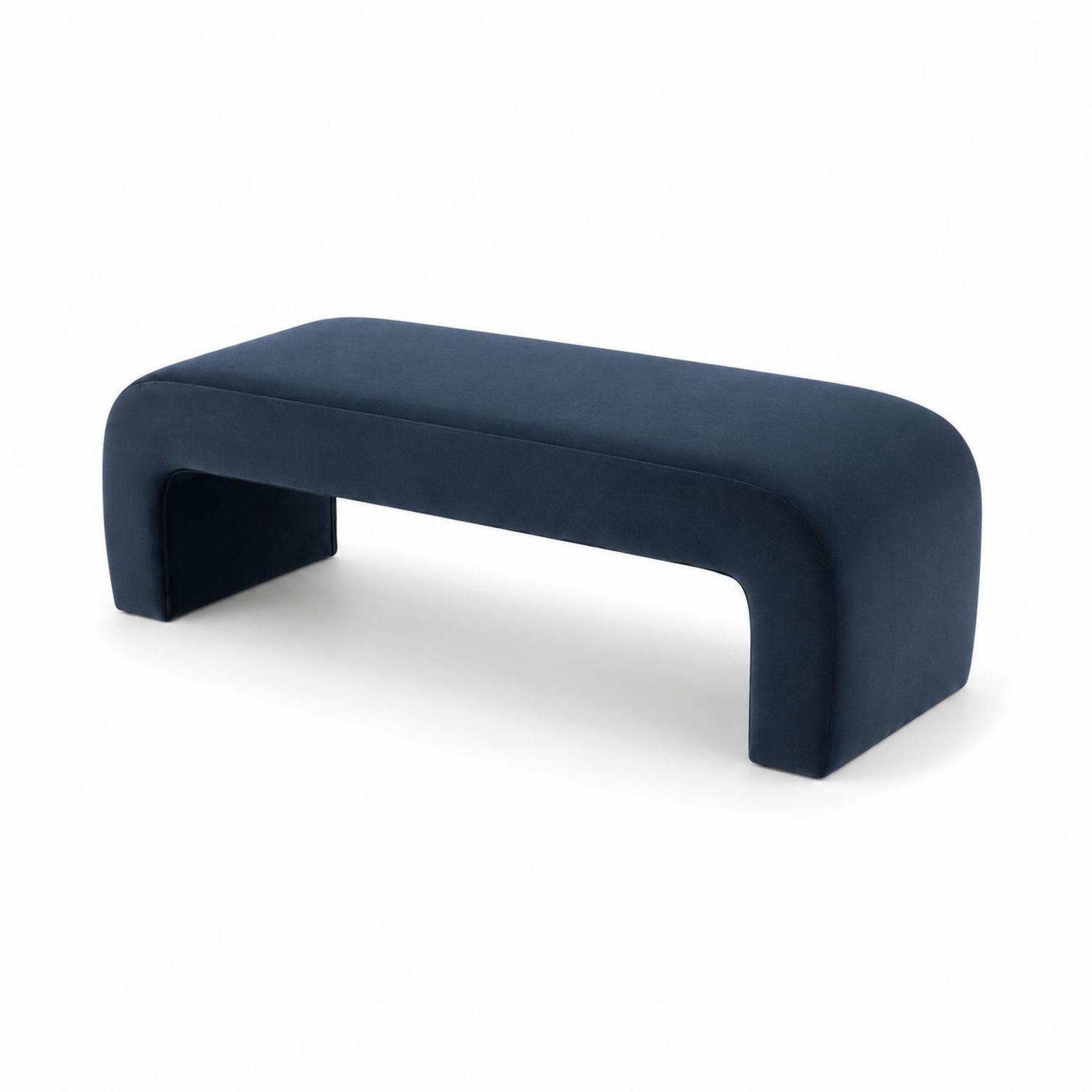 Panca in Velluto Blu
