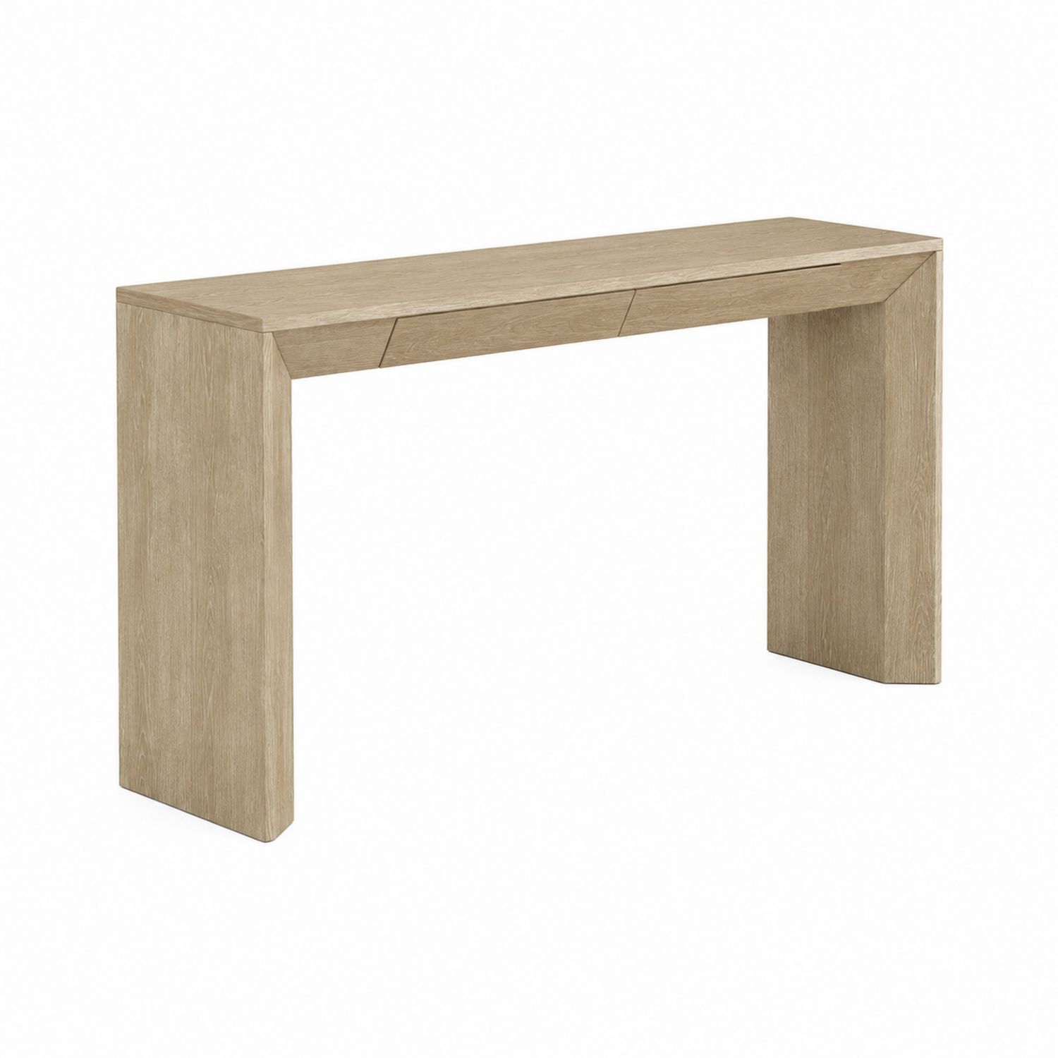 Consolle Rettangolare in Legno di Rovere
