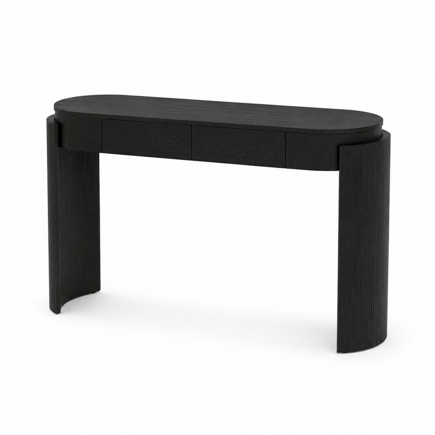 Consolle in Legno di Quercia Nero