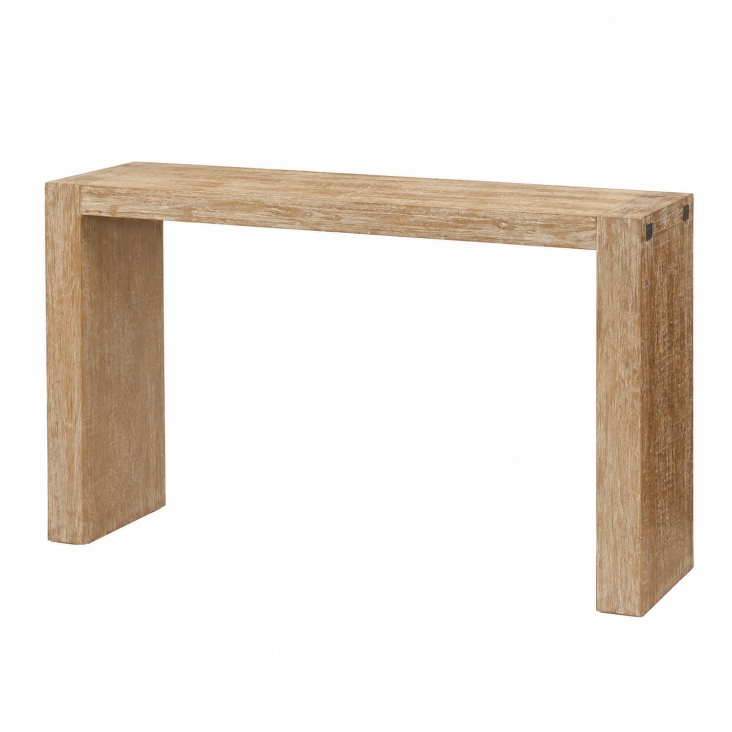 Mesa consola de madera 120x35x75 cm