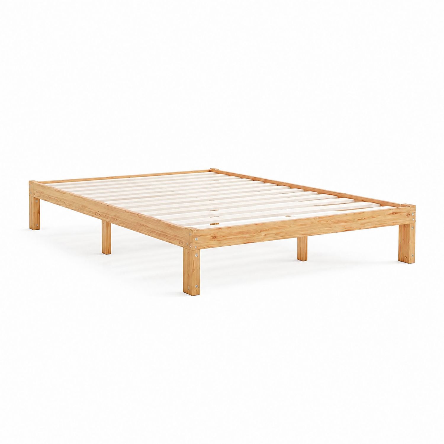 Letto Matrimoniale in Legno di Pino 200x160 cm