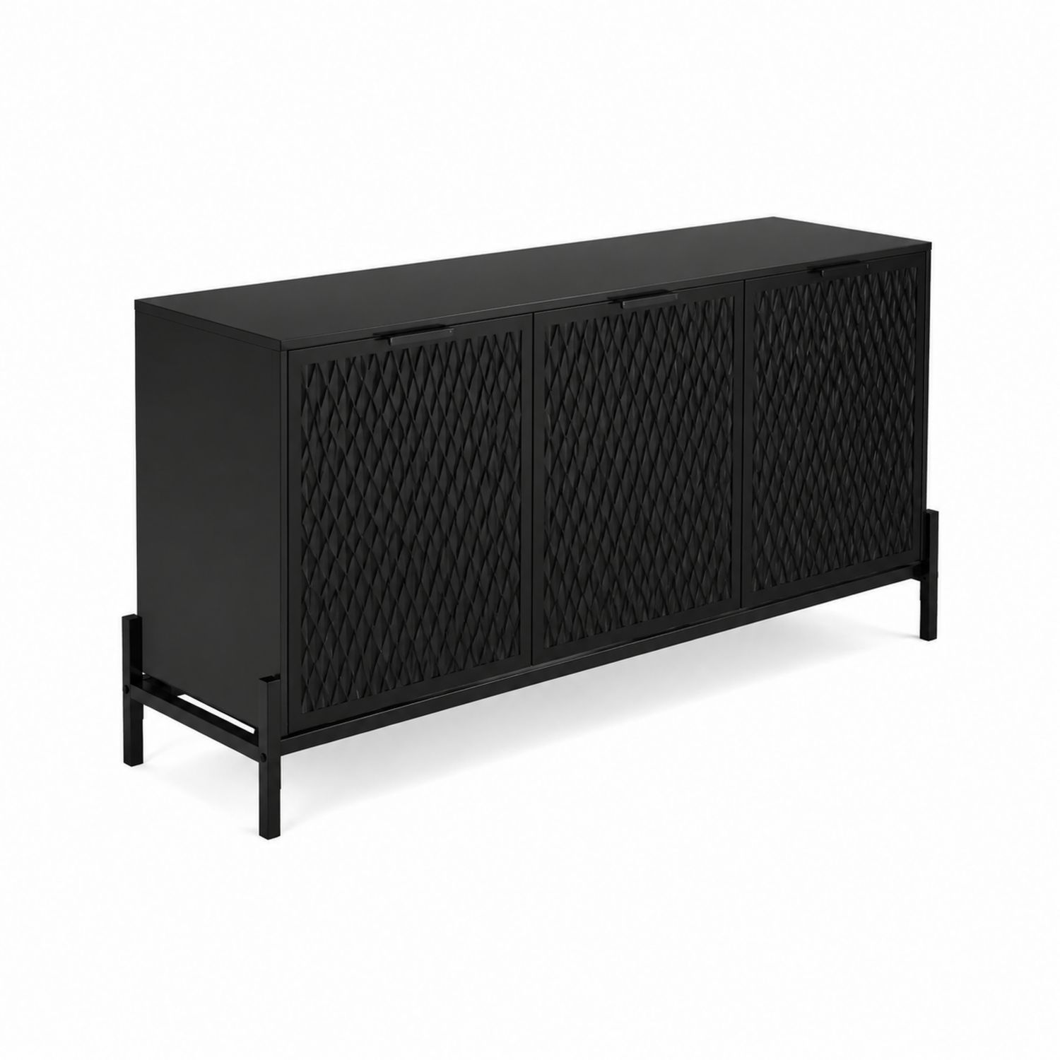 Credenza Buffet Metallo Nero