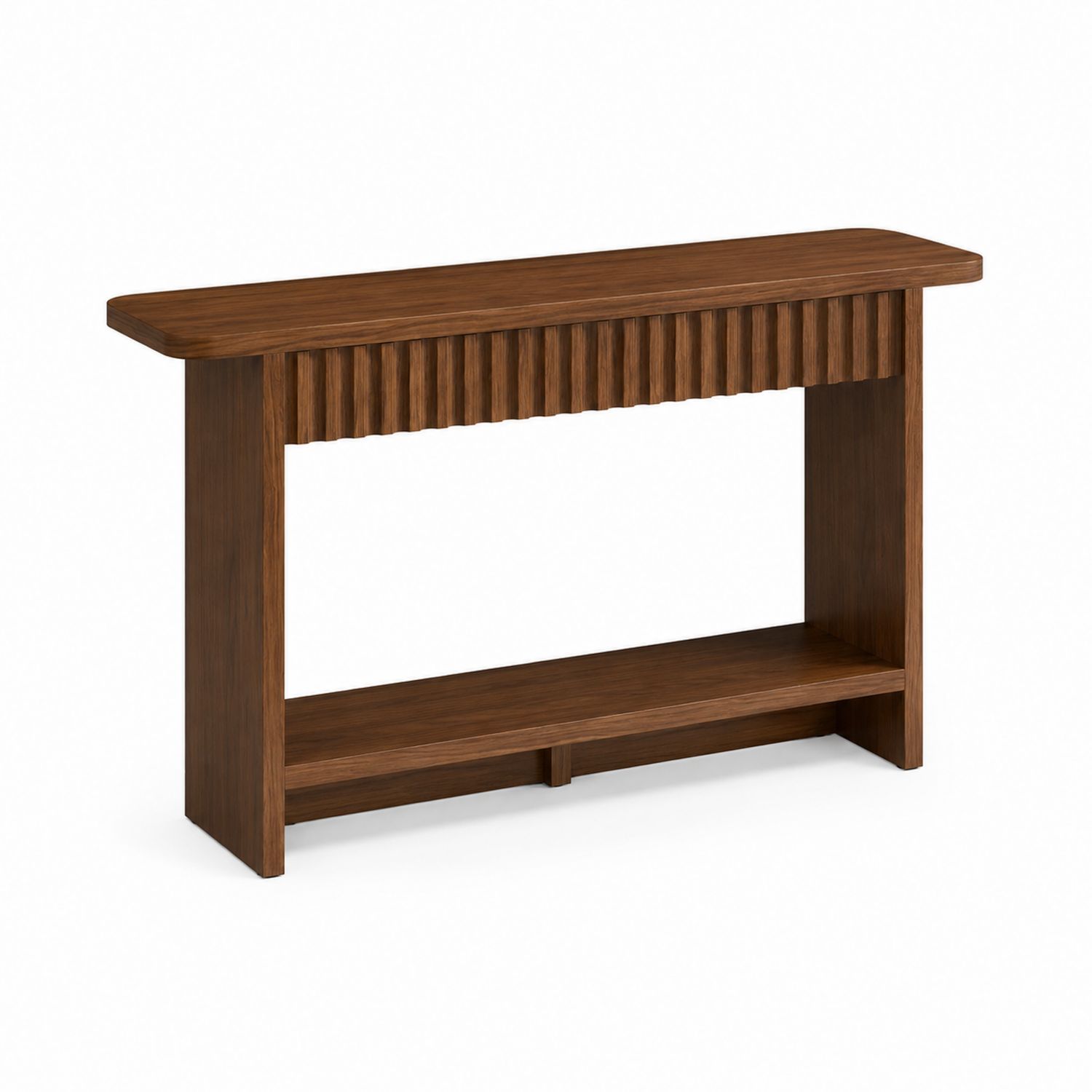 Consolle Rettangolare in Legno Massello Noce