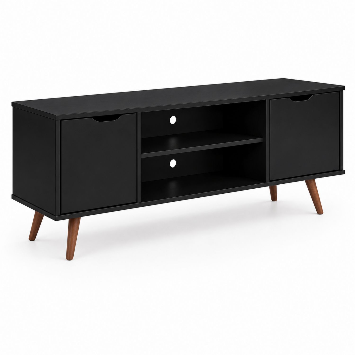 Mueble para TV de Madera con Patas de Madera