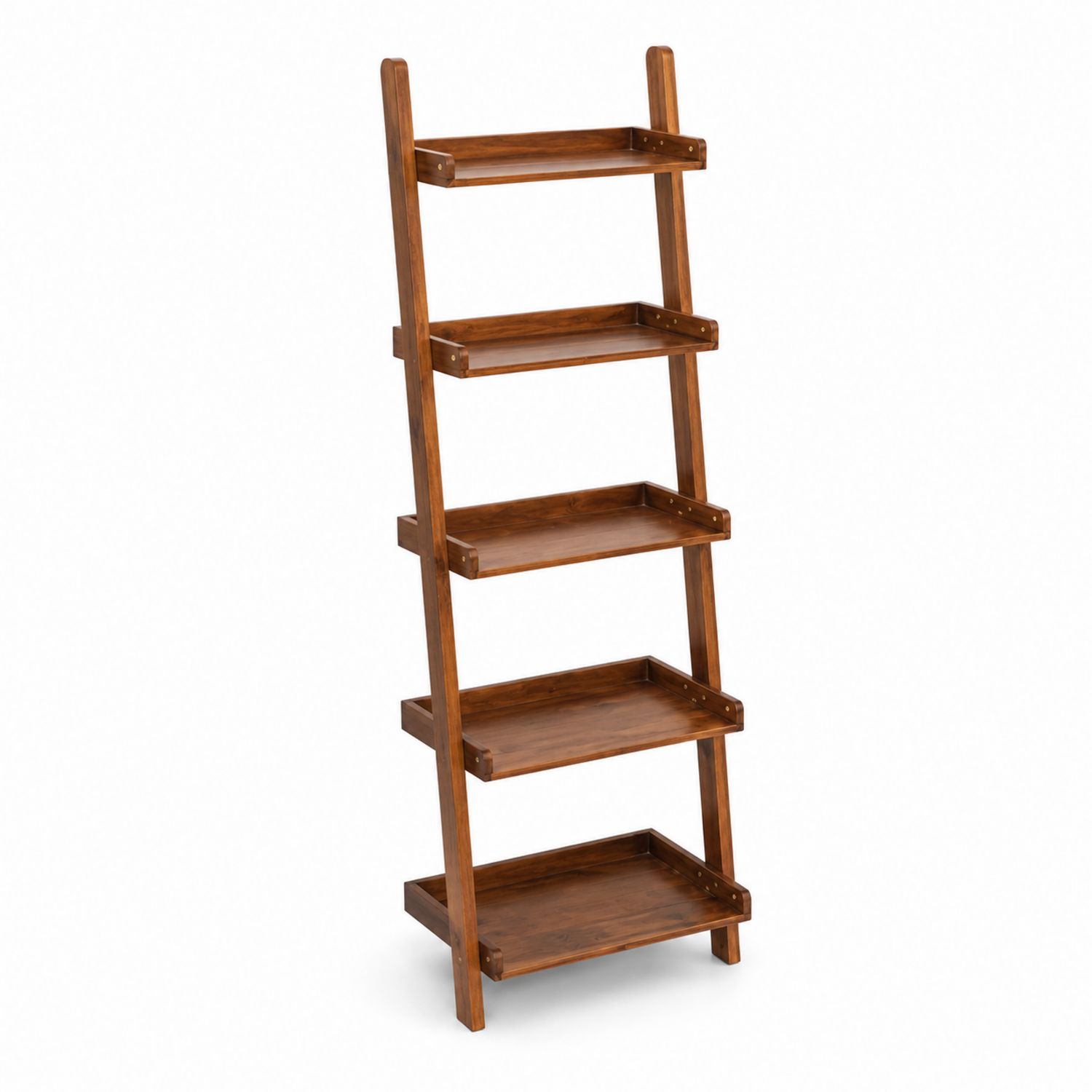 Estantería de Madera de Pino 5 Niveles Marrón
