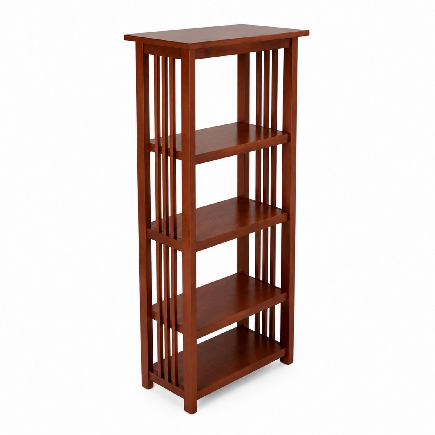 Estantería de Madera de Pino con 5 Estantes 120x45x30 cm