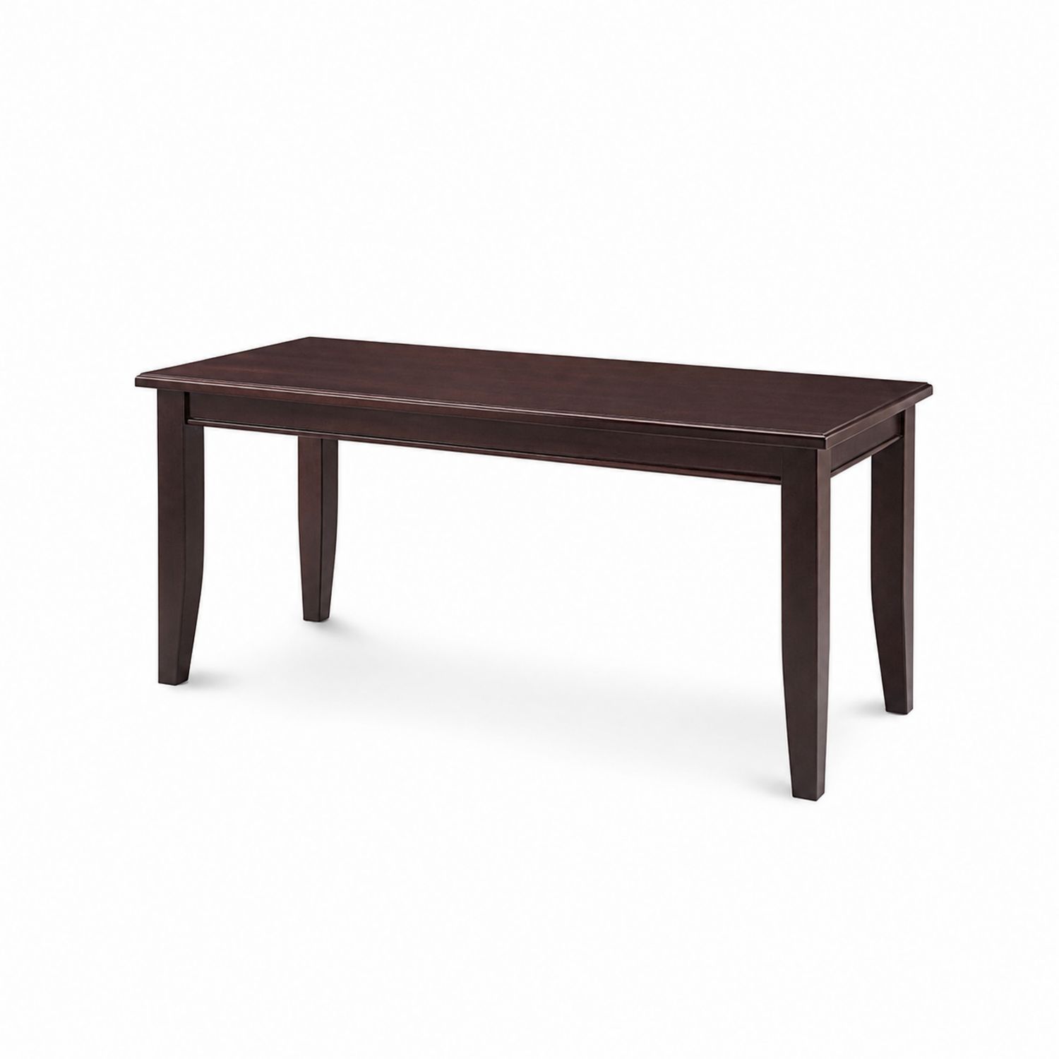 Banco de madera marrón 120x45x40 cm