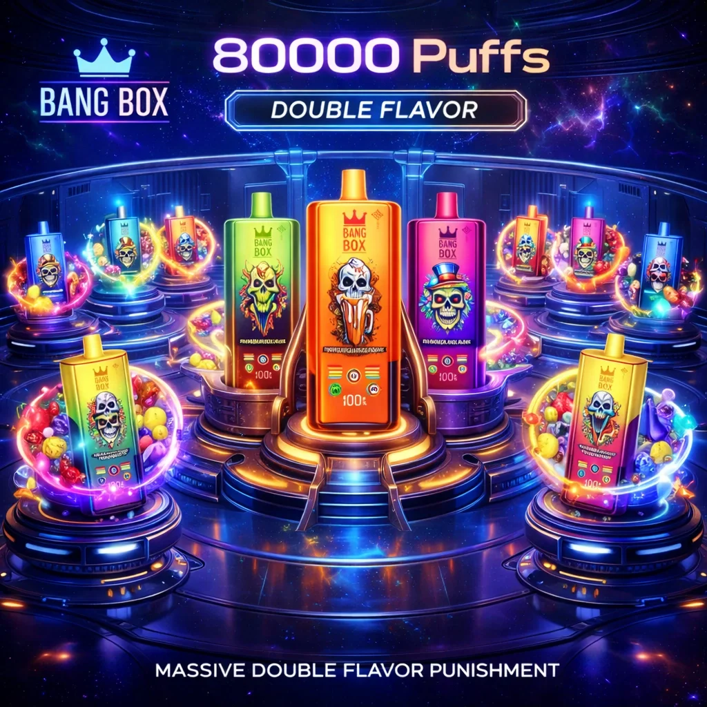 BANG BOX 80000 zestawy smakowe 3-in-1
