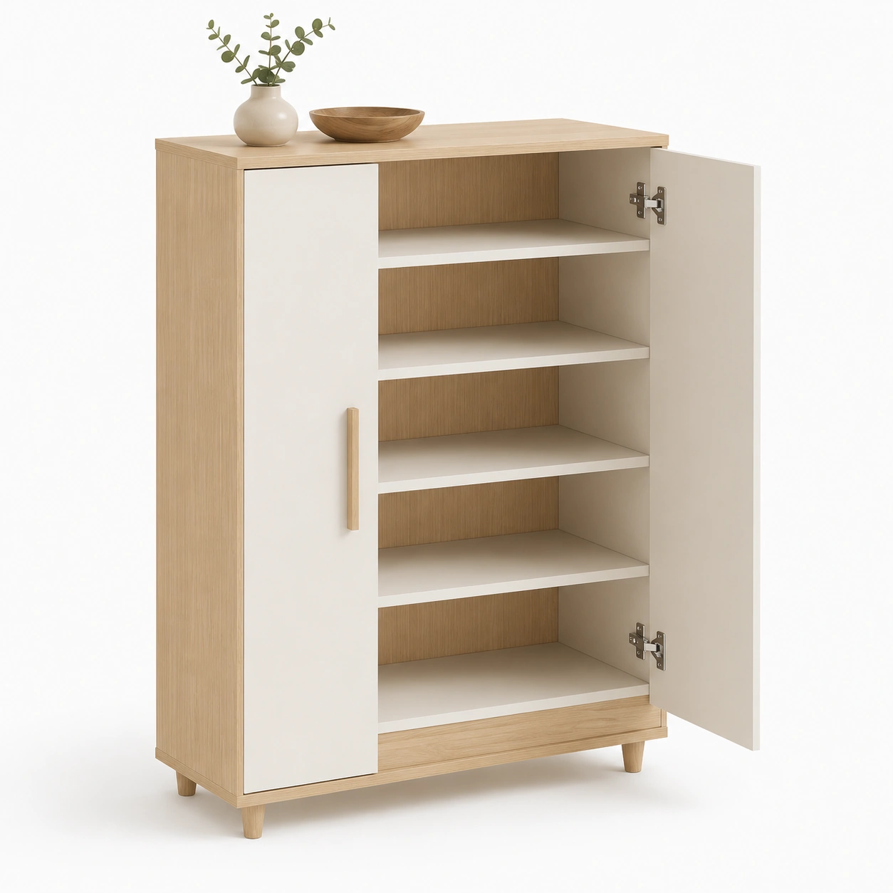 Zapatero vertical con puertas-SolvellaHome