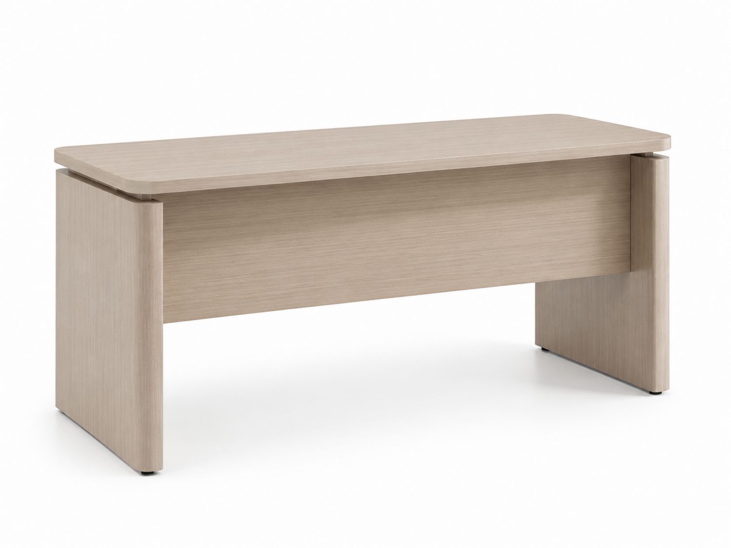 Mesa de escritorio de madera 160x80x75 cm Roble Claro