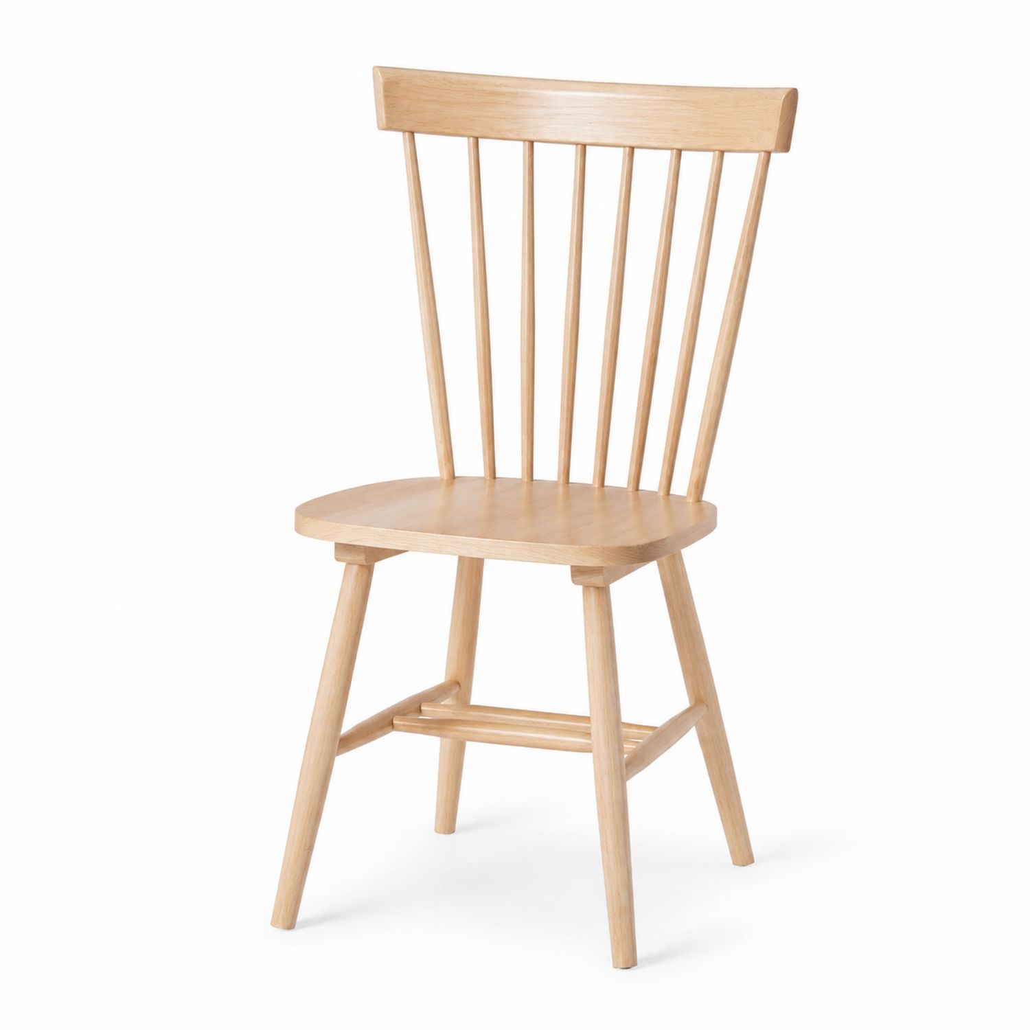 Silla de comedor de madera maciza de haya