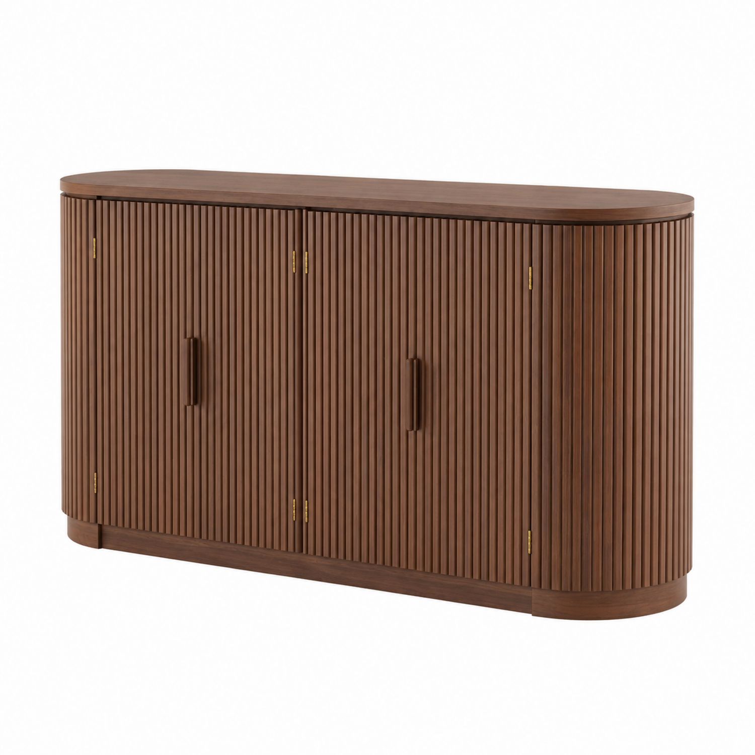 Aparador de Madera Marrón 160cm x 80cm x 40cm