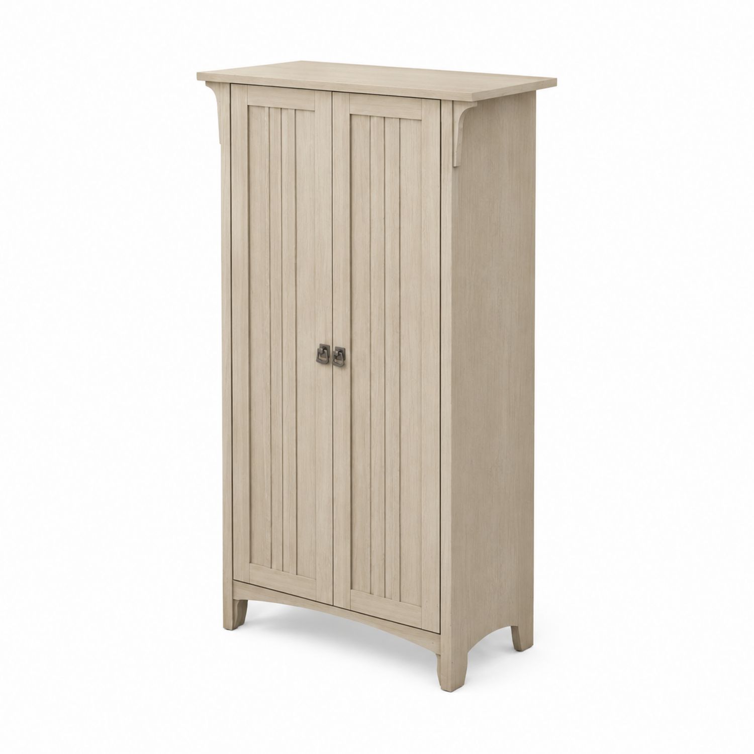 Armario de Madera con Puertas Altas de 150x70x40 cm Beige