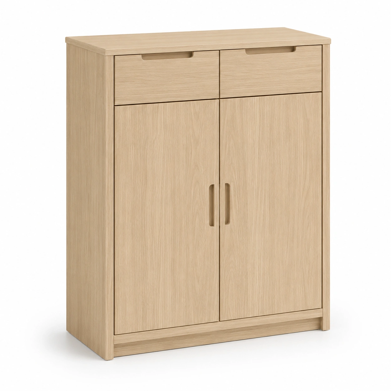 Zapatero con puertas y cajones-AuravelleLiving