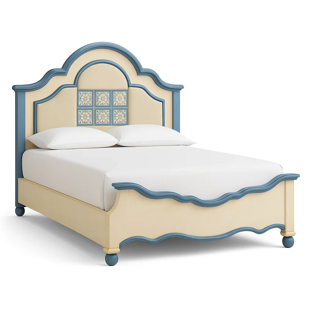 Schlafzimmermöbel,Bett mit Kopfteilen-nestarivae