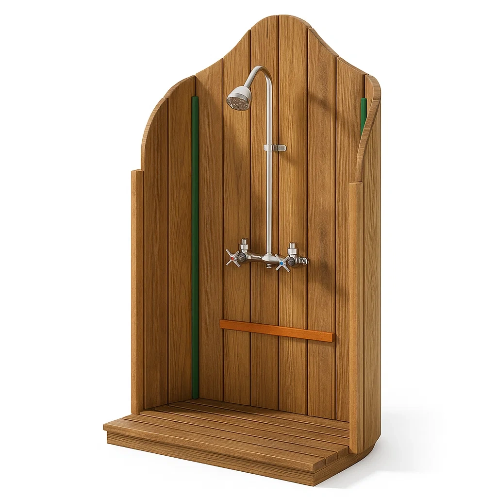 Douche extérieure