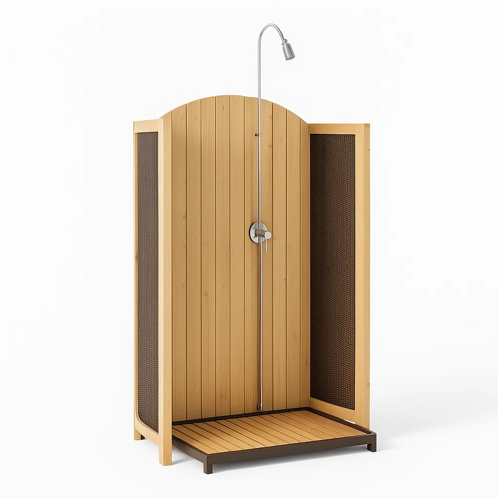 Douche extérieure