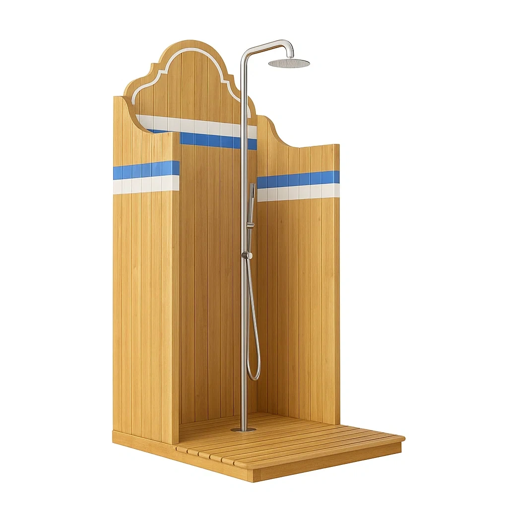 Douche extérieure