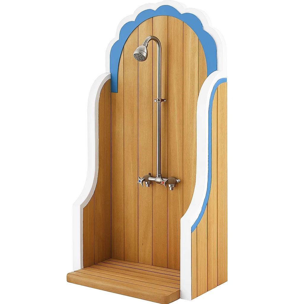 Douche extérieure