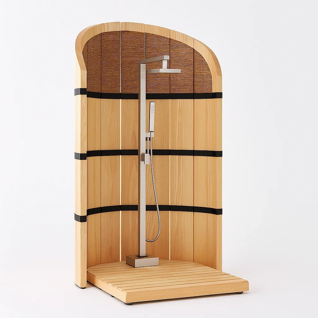 Douche extérieure