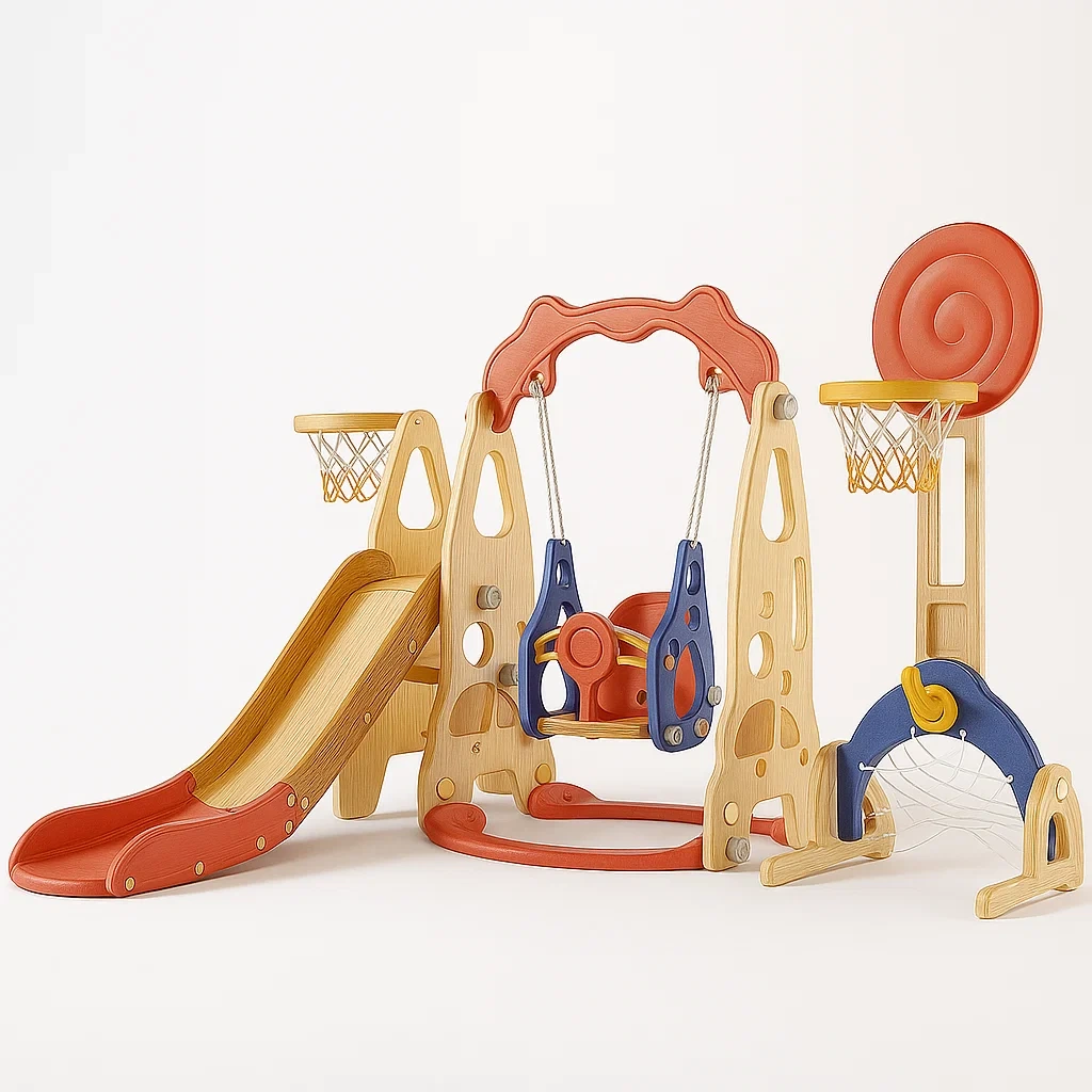 Ensemble toboggan et balançoire