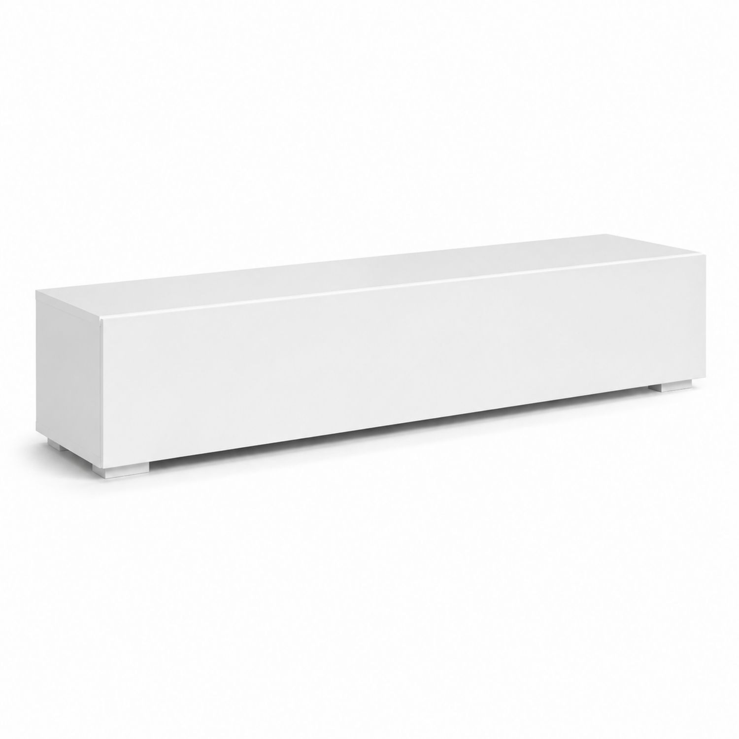 Mueble para TV de MDF Blanco 200x40x45 cm