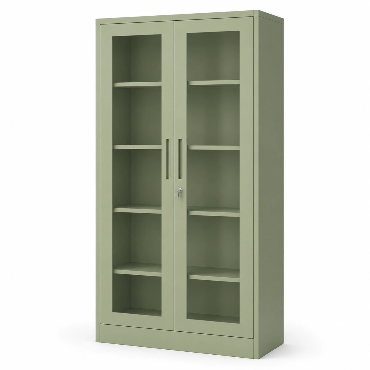 Vitrina cerrada de doble puerta-AnvoraLiving