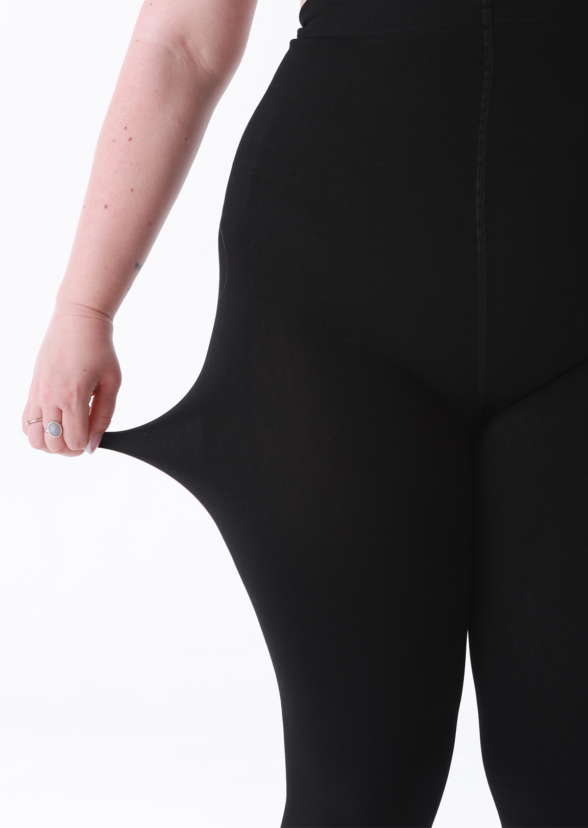 LADYFAN 2 Pack 200D Plus Size Fleece Lined Tights for Women