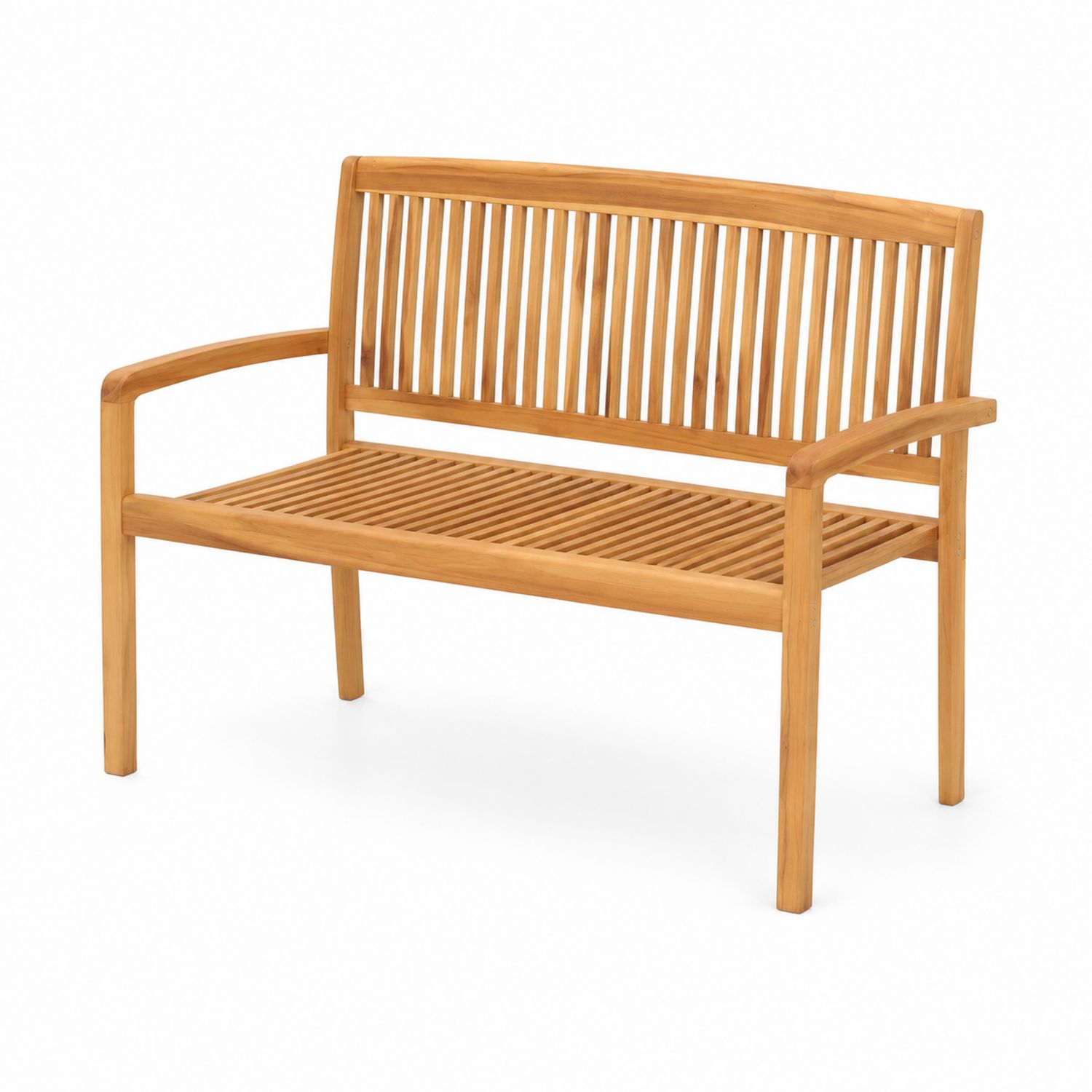 Banc en bois de teck-Xelvoriant