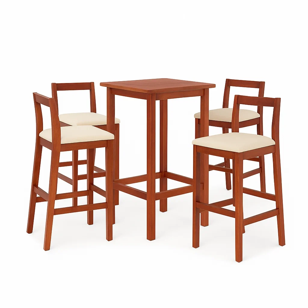 Esszimmermöbel,Bartisch-Set mit Stühlen-nestavorae