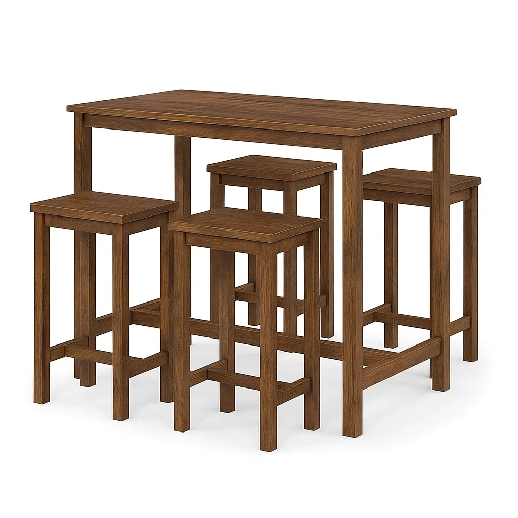 Esszimmermöbel,Bartisch-Set mit Stühlen-nestavorae