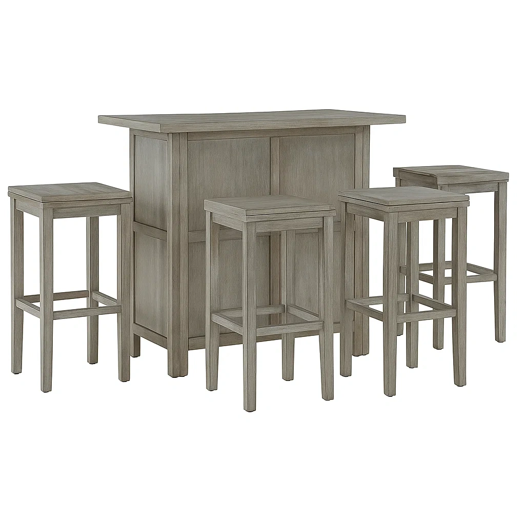 Esszimmermöbel,Bartisch-Set mit Stühlen-nestavorae