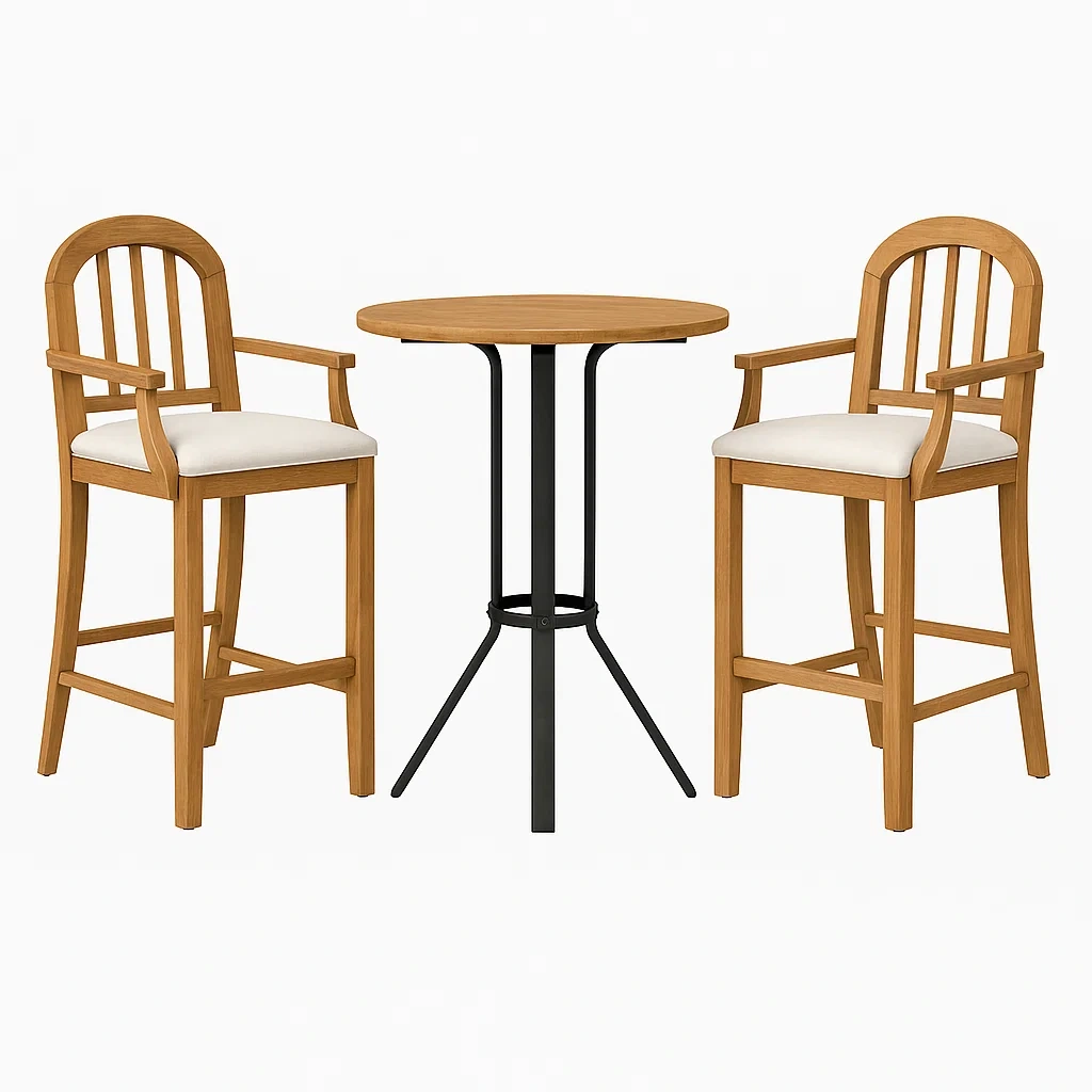 Esszimmermöbel,Bartisch-Set mit Stühlen-nestavorae