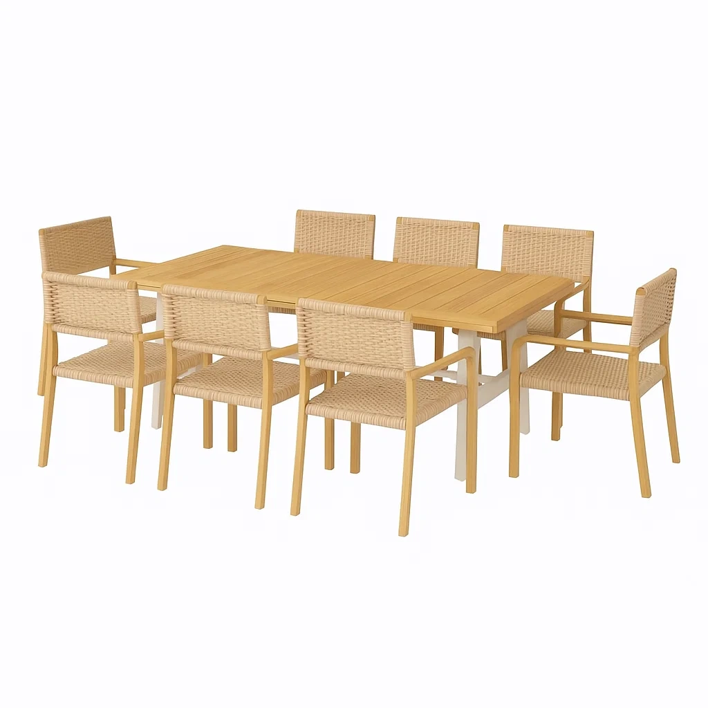 Esszimmermöbel,Esstisch-Set mit Stühlen-nestavorae