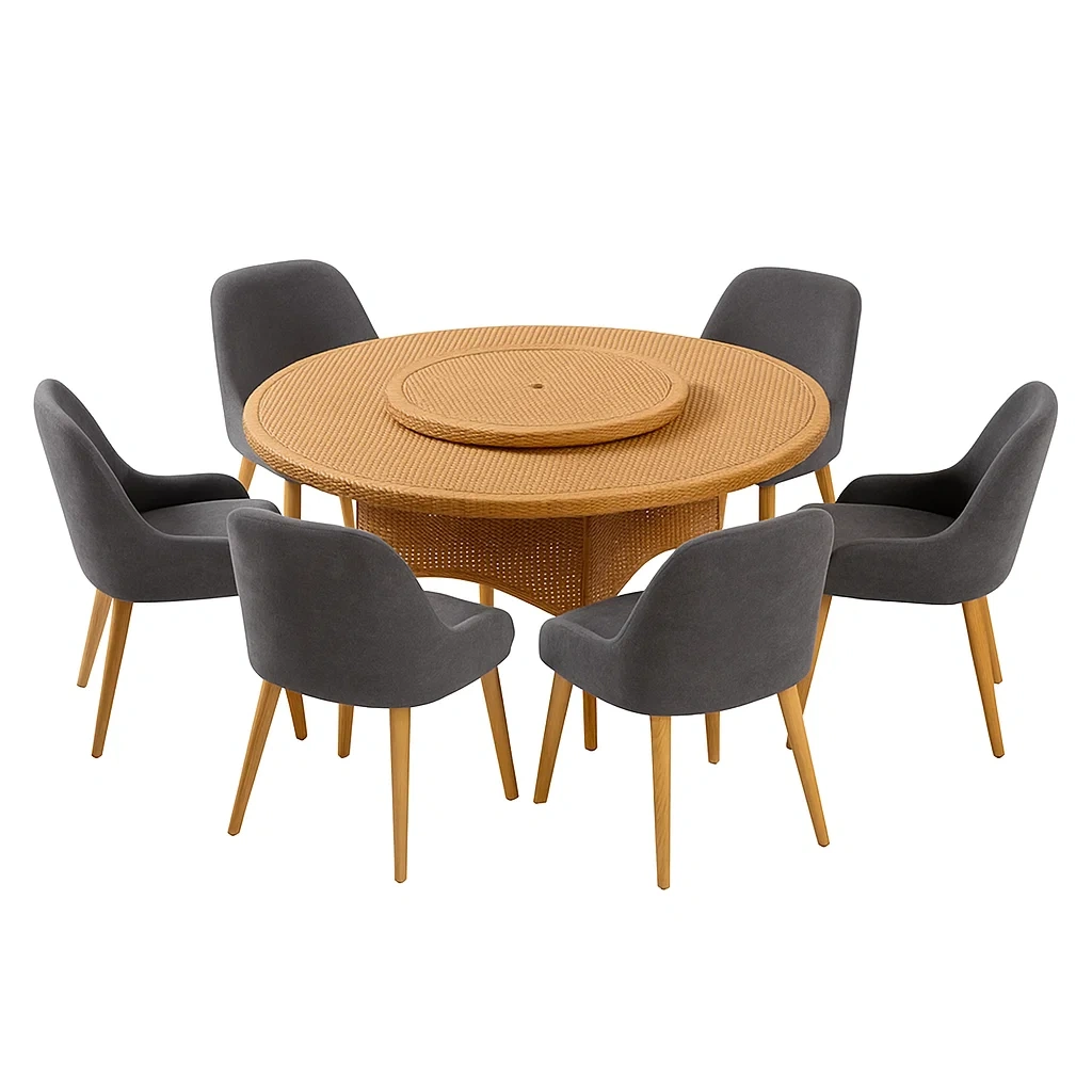 Esszimmermöbel,Esstisch-Set mit Stühlen-nestavorae