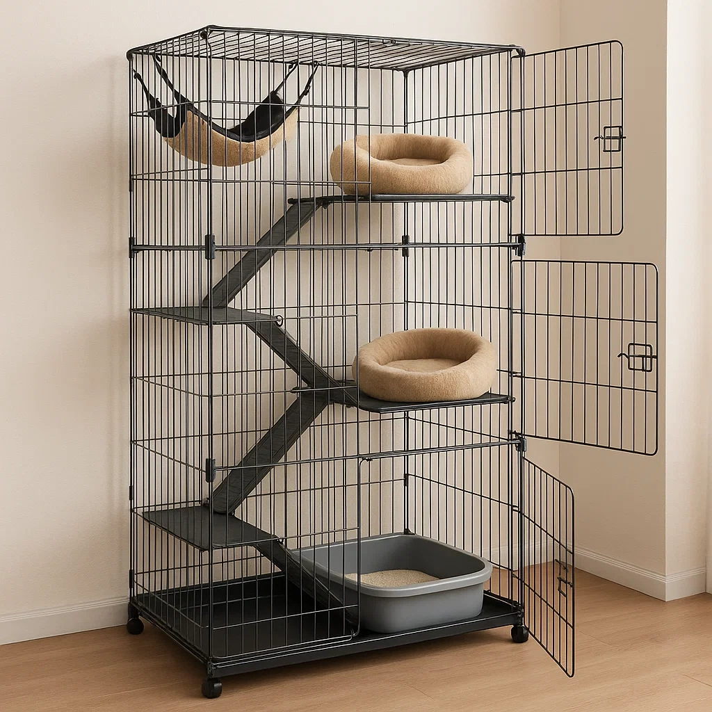 Haustierprodukt,Katzengehege-FURNIELUNO