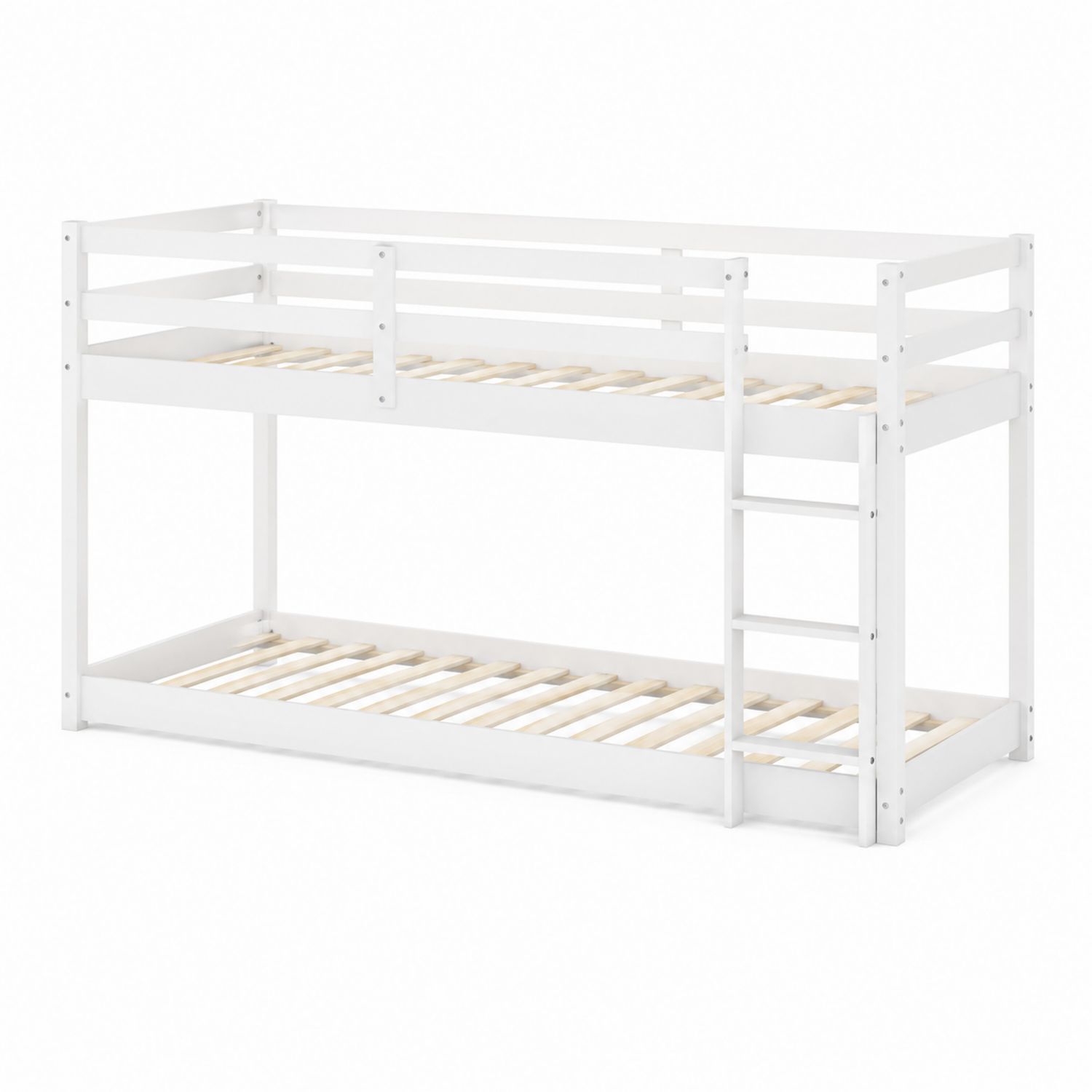 Lit superposé en bois Blanc