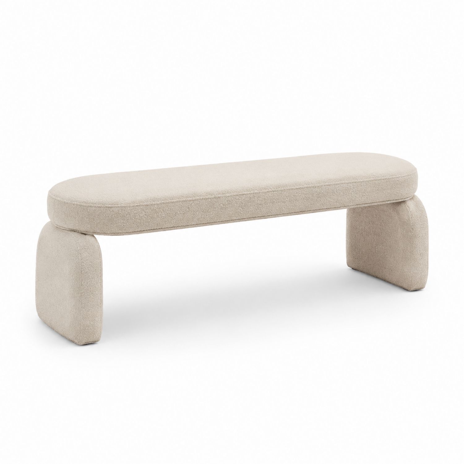 Banco de Tela Beige de Poliéster 160 cm-Omnilevar