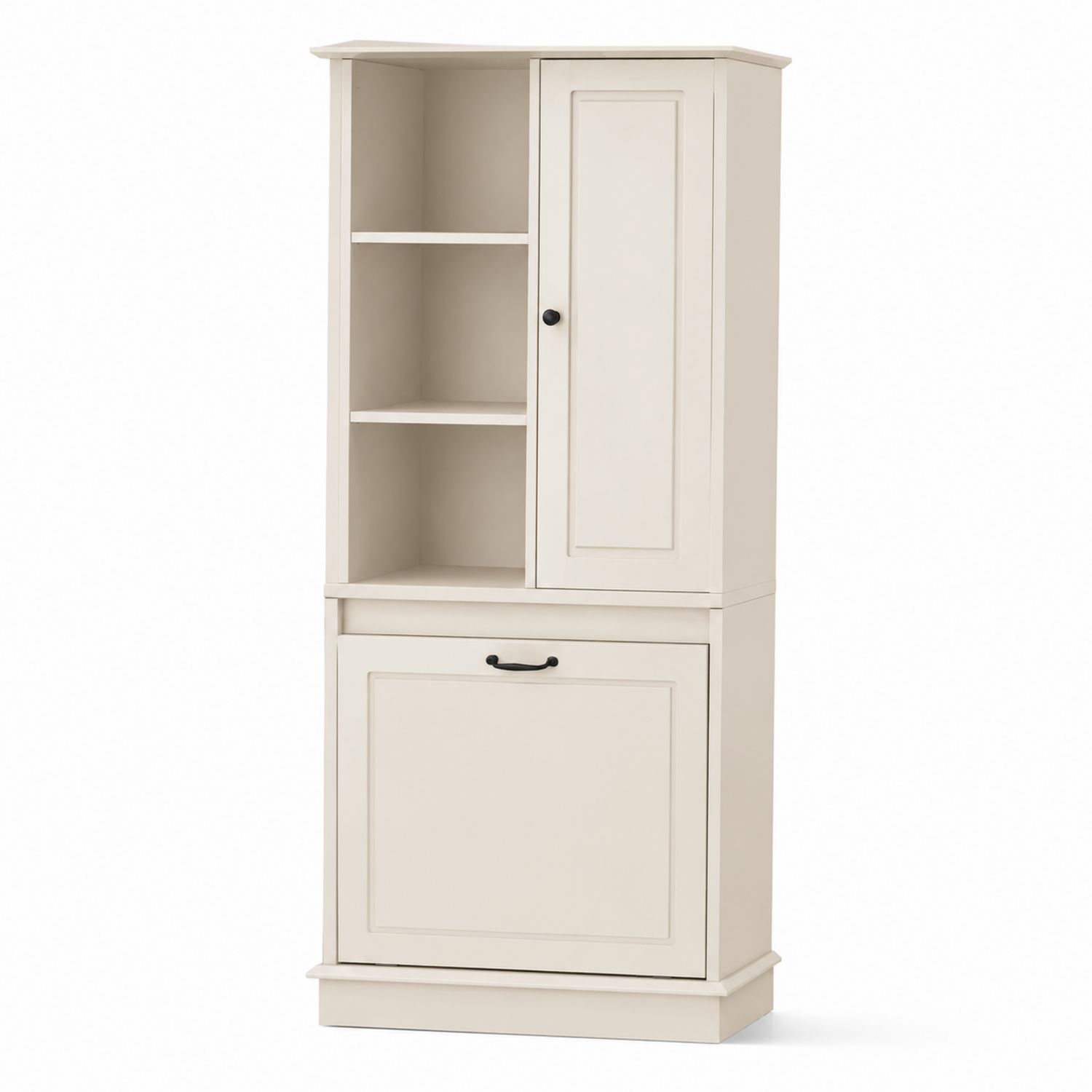 Armoire de rangement en bois Blanc 180x70x30cm