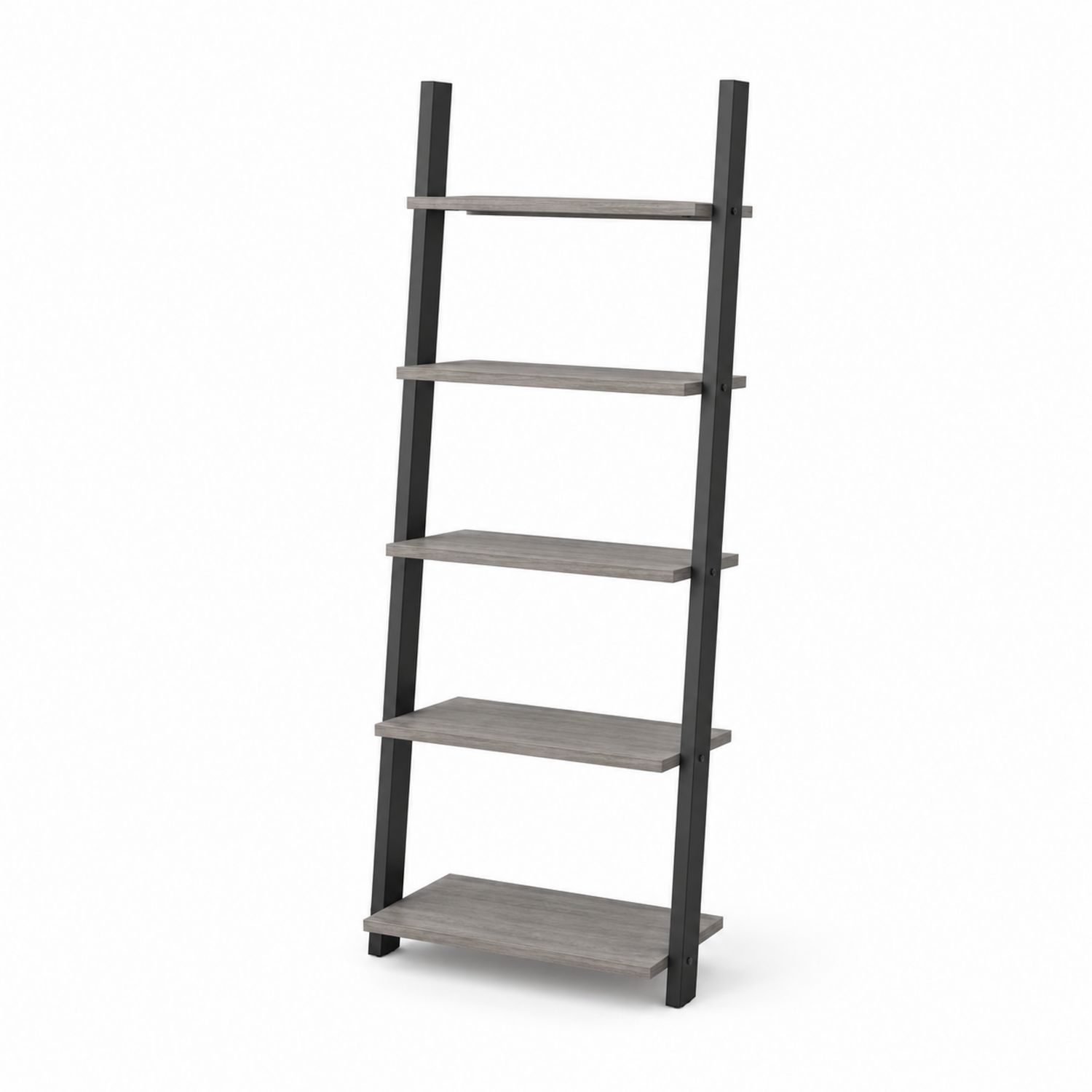 Étagère échelle 5 niveaux en bois et métal