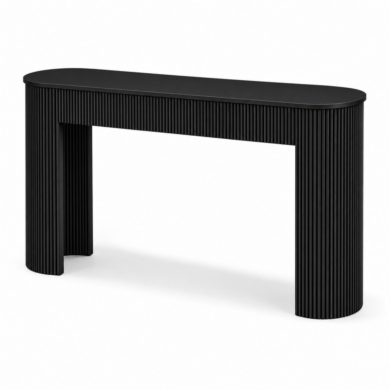 Console en bois noir