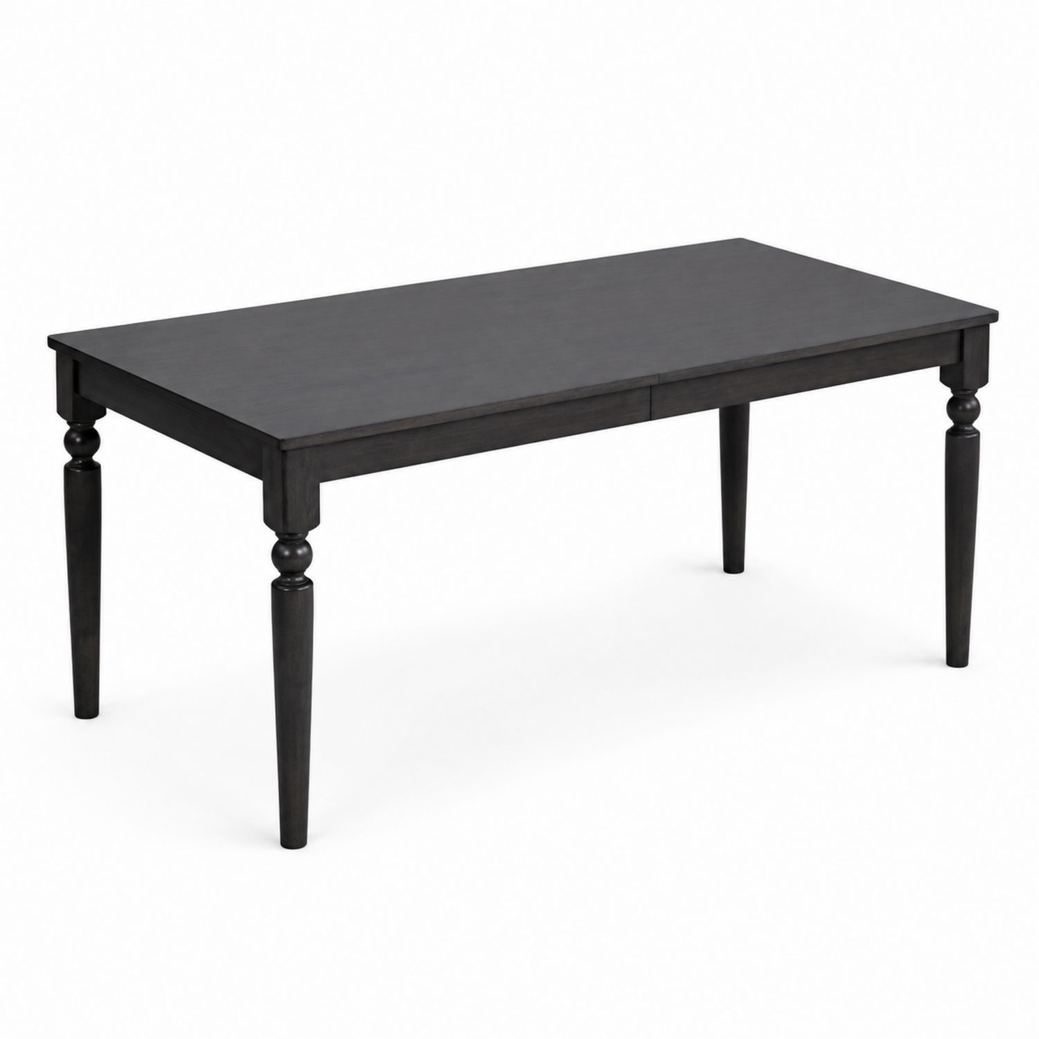 Table en bois noir 180x90x75 cm